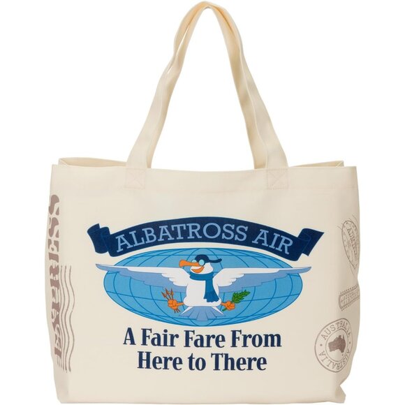 Other - Disney The Rescuers Down Under Oversize Canvas Tote Bag Multicolor Fabric with P